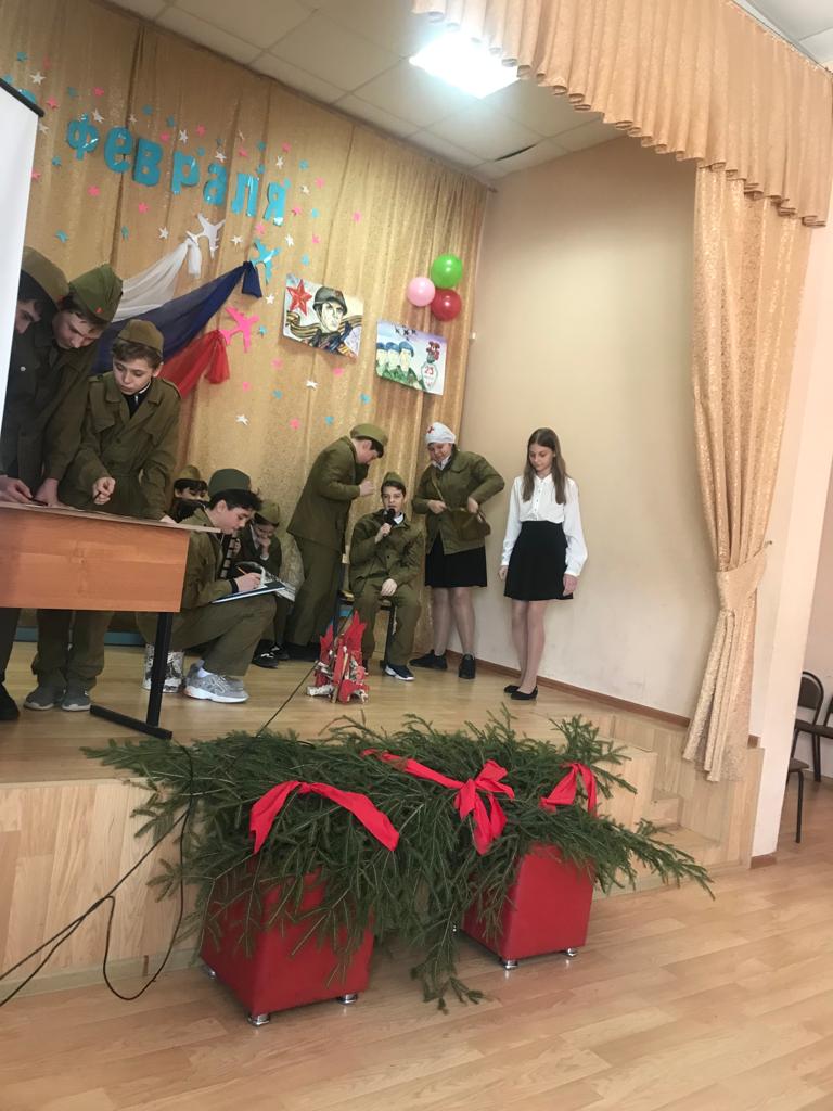 Инсценировка &amp;quot;Память&amp;quot;.