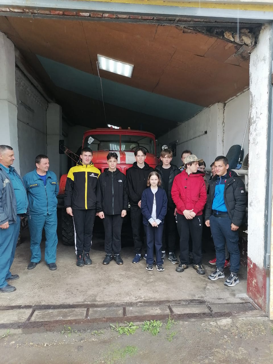 День пожарной охраны. Экскурсия в ПЧ-85.