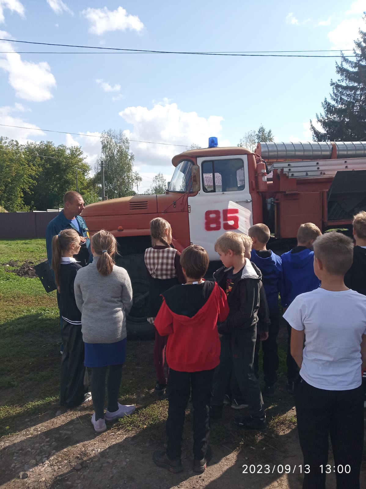 Экскурсия в ПЧ-85.
