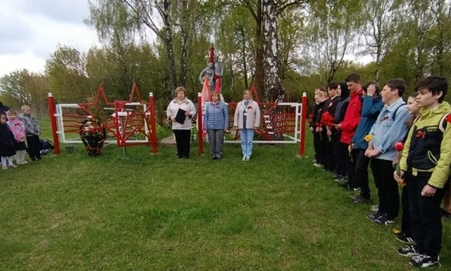Торжественный митинг, посвященный 80-летию со Дня Победы.