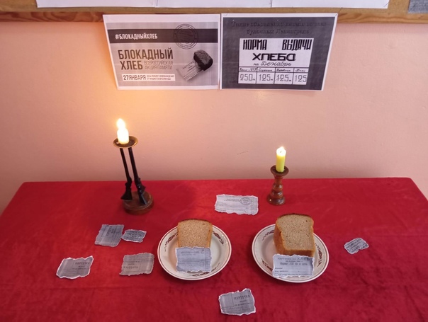 Всероссийская акция &amp;quot;Блокадный хлеб&amp;quot;..