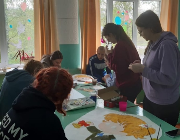 Подготовка к празднику Последний звонок.