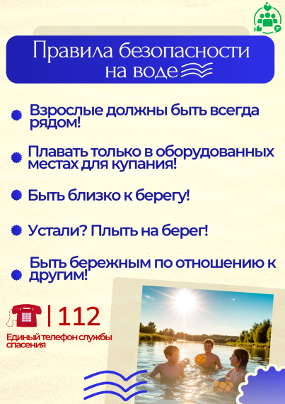 Безопасность на воде.